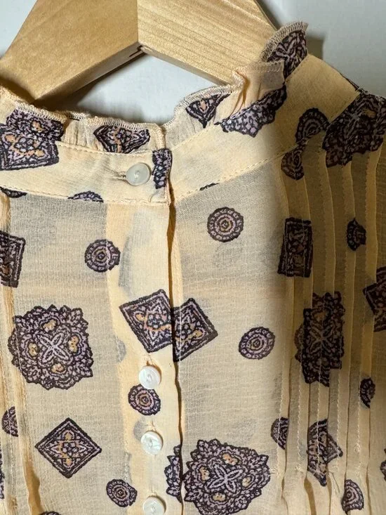 Free People Women's Turn Turn Mini Dress w/ Medallion Print Sz. XS - Picture 4 of 7